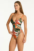 Sea Level Tropaluxe Cross Front Scoop Back One Piece